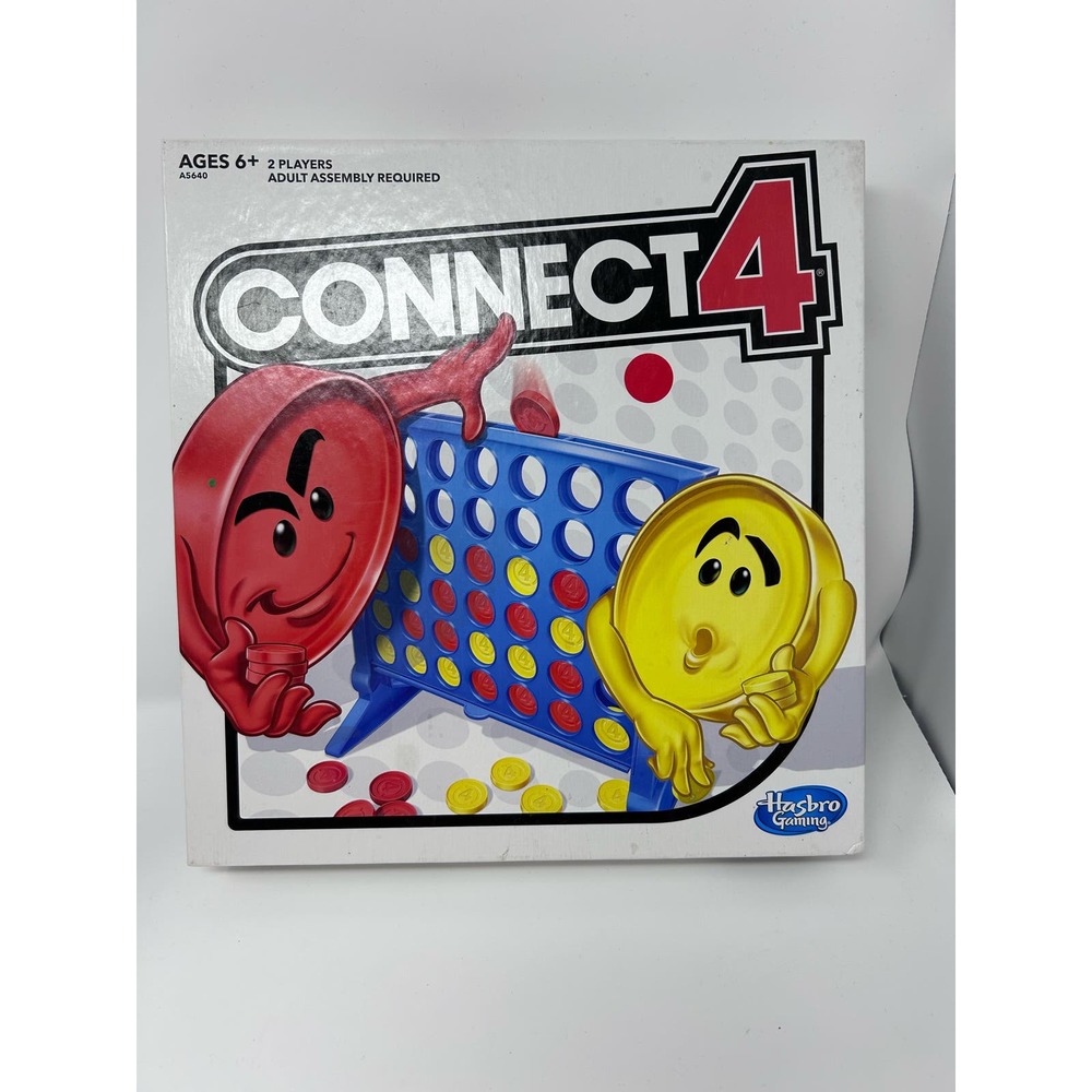 Connect 4 Game Box and Instructions 2016 ONLY‎